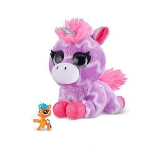 ZURU COCO Surprise ZIGGY Neon Cones Plush w/ Mini Collectible Surprise - Unicorn